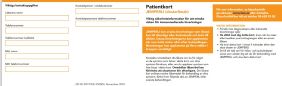 Jemperli Patientkort (körkortsstorlek)