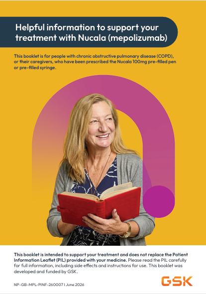 Nucala (mepolizumab) for COPD: patient information booklet