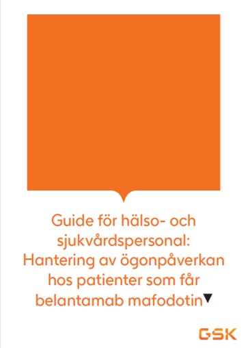 Blenrep information till vårdgivare 