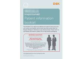 Nucala (mepolizumab) Adult patient information booklet (digital)