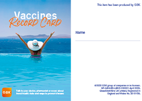 Vaccines Travel Record Card