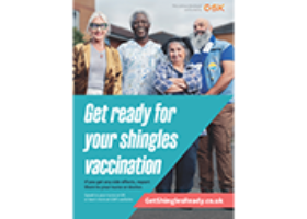 Shingles National Immunisation Programme Educational Tent Cards