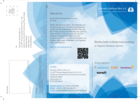 GAN-Flyer Register Schweres Asthma