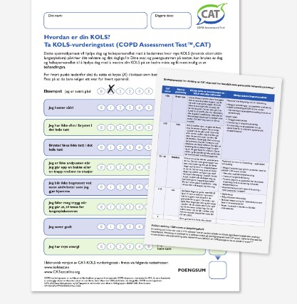 Bilde av KOLS vurderingstest